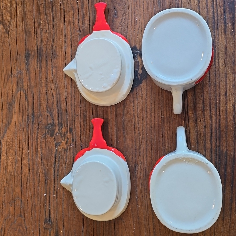Vintage 6-piece Lobster Set: Melted butter dish and Salt & Pepper shakers - Picture 12 of 17